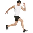 thumbnail image 4 of Muscle Sleeveless Workout Shirts Tank Tops for Men | Athletic Gym Bodybuilding Training Compression Tops - 100% Cotton (XLarge, White), 4 of 4