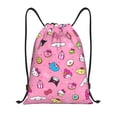 thumbnail image 1 of Pofeuu Sanrio for Water-Resistant 210D Drawstring Bag Compact Foldable Design Gym Yoga Travel Essentials Lightweight Carryall-Medium, 1 of 6