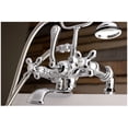 thumbnail image 3 of Kingston Brass Deck-Mount Clawfoot Tub Faucets In Oil Rubbed Bronze AE209T5, 3 of 6