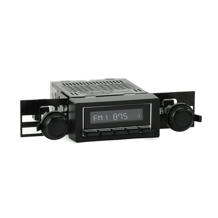 RetroRadio Compatible with 1973-87 GMC K5 JimmyFeatures Include Bluetooth, USB, AM/FM HCB-M2-216-33-93G