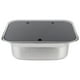 thumbnail image 1 of Fregadero de Acero Inoxidable Bling Bling Plegable con Tapa de Vidrio Templado para Caravana RV, 1 of 12