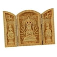 thumbnail image 4 of Colcolo Buddha Statue Crafts Portable Decoration Desktop Miniature Bodhisattva Figurine, 4 of 8