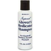 Glovers Medicated Shampoo 4 oz (Pack of 6)