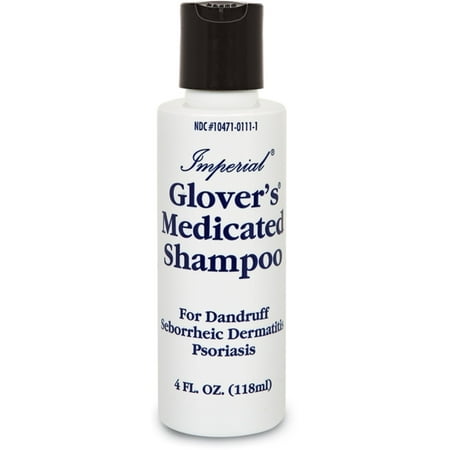 Glovers Medicated Shampoo 4 oz (Pack of 6)