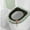 Brown, variant on Round Padded Toilet Seat Household Seasons Toilet Seat Thickened With Handle Winter Toilet Ring Washable Sets Wear Knitted Toilet Seat