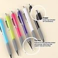 thumbnail image 4 of BAZIC Polaris Mechanical Pencil 0.7mm w/ Refill 2B Ceramic Lead, 6-Pack, 4 of 7