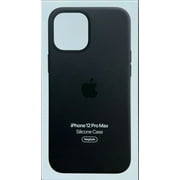 Apple iPhone 12 Pro Max Silicone Case with MagSafe (‎MHLG3ZM/A) - Black