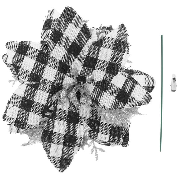 PAMINGONO Tree Ornaments Set Christmas Flower Multi Decorative Home Users Holiday Parties 1 Set