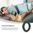 thumbnail image 3 of Injueey Almohadillas para los oídos Cojín compacto Auriculares para juegos Auriculares sobre la oreja Aro hueco Accesorios Reemplazo para Relojes inteligentes, 3 of 6