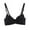 Black, variant on Racerback Bras for Women Front Closure Wireless Built in Bra Racerback Tank Tops for Women Plus Size Plus Size Bra Push up Racerback Padded Bras for Women Bras for Women Plus Size