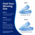 thumbnail image 4 of ZQuiet, Anti-Snoring Mouthpiece (Blue) + Cleaner (1.5oz Bottle), Starter Pack with 2 Sizes, Made in USA, BPA-Free, Medical-Grade Material, 4 of 6
