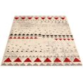 thumbnail image 4 of ECARPETGALLERY Modern Geometric Area Rug for Living Room Bedroom, Ivory Red Carpet, 7'10''x10'2'', 4 of 8