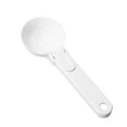 thumbnail image 1 of OULII Dessert Spoon Food Scoop Plastic White 1Set for Wedding, 1 of 3