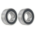 thumbnail image 4 of Roulements 2 Pcs Roulement à Billes à Double Rangée Fonctionnement à Grande Vitesse Excellente Fabrication Fournitures Industrielles pour Machines Agricoles, 4 of 7
