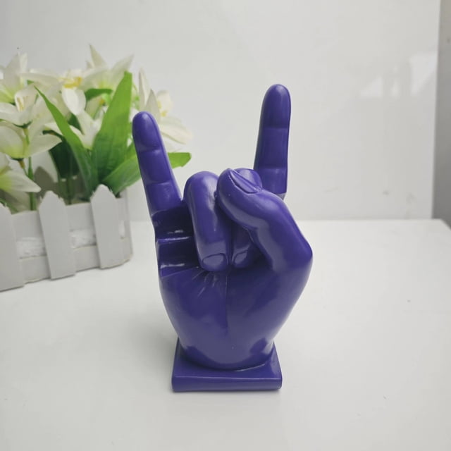 Rock Hand Drumstick Holder Display Stand Rack Mallet Storage Unique Home Decoration For Drummers Musicians