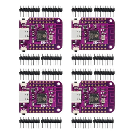 

4Pcs ESP32 S2 Mini V1.0.0 WiFi IOT Board Based ESP32-S2FN4R2 ESP32-S2 4MB Flash 2MB PSRAM MicroPython