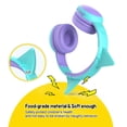 thumbnail image 4 of Auriculares Bluetooth para niños Gorsun con micrófono, color morado, 4 of 7