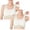 Green 2PCS, variant on MDUKONU Girls Seamless Comfort Bras 2 Pack, Breathable Soft Everyday Wear Solid Color No Padding Support Cami Bralette , 9-16 Years