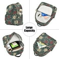 thumbnail image 5 of FORMRS Mini Backpack Purse for Women Travel Daypack Casual Shoulder Bag, Christmas Holly Leaves, 5 of 7