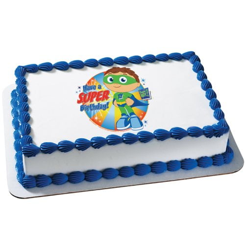 Super Why Birthday Cake Walmart