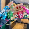 thumbnail image 2 of Anime Kawaii Disney Toy Story Keychain Personalized Variety of Cartoon Cute Doll Keyring Key Chain Car Pendant Kids Toys GiftChina Gong Bohan LED, 2 of 2