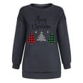 thumbnail image 4 of Dyegold Ugly Christmas Sweatshirt For Women Fall Savings Ladies Funny Xmas Tree Sweatshirt Graphic Crewneck Plus Size Shirts Holiday Teen Girls Casual Blouse Novelty Tops Merry Christmas Hoodie, 4 of 5