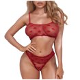 thumbnail image 1 of 2 uds Floral Sexy mujer Lencería tentación Patchwork Babydoll ropa interior bragas calzoncillos ropa de dormir traje Fridja nalpqowj49510, 1 of 9