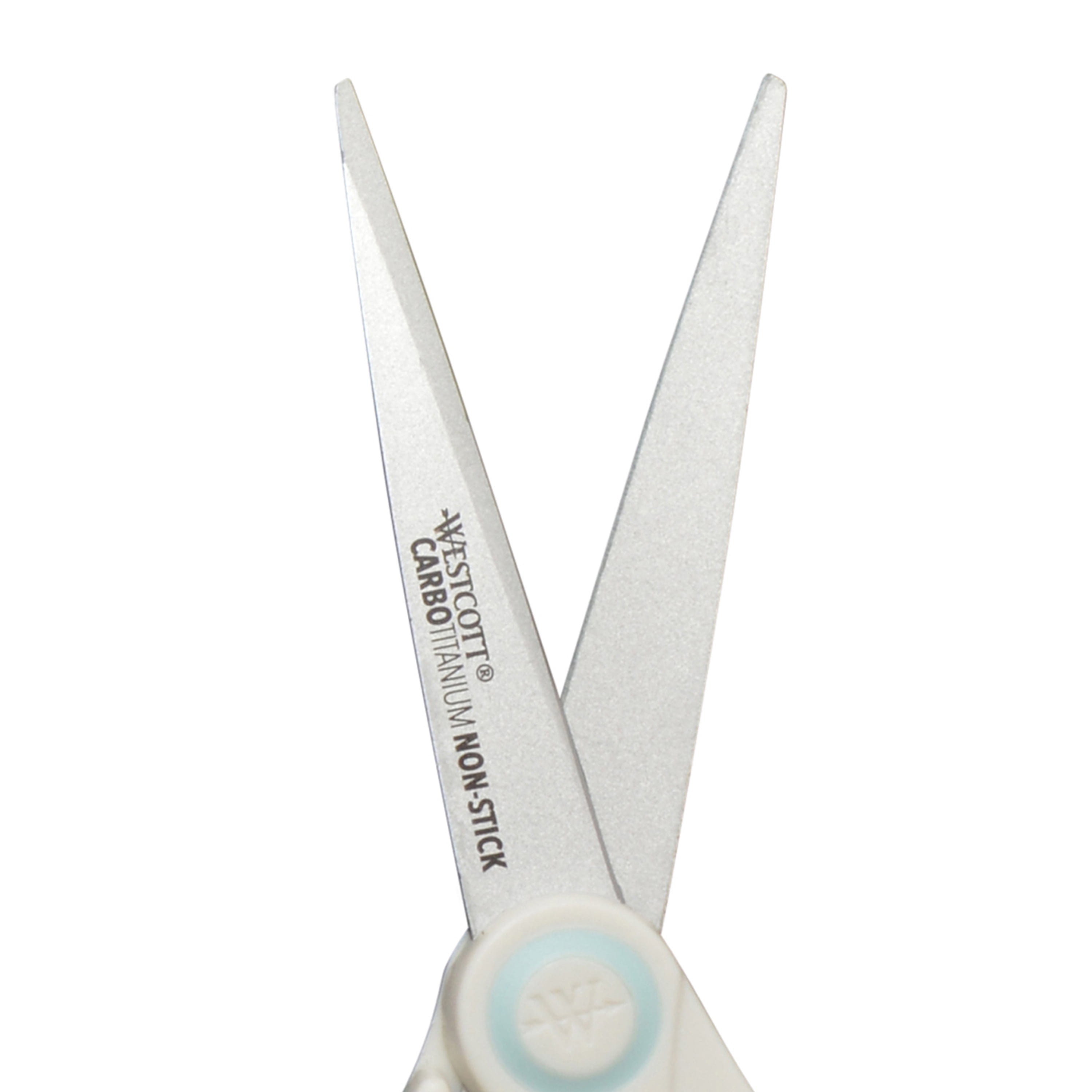 Westcott - Westcott 8 Bent CarboTitanium Scissors with Adjustable Glide  Feature (17444)