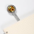 thumbnail image 3 of Sunflower Silver Lace-Edged Bookmark: a Timeless Gift for Readers and Book Lovers, 3 of 5