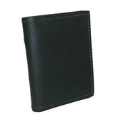 Boston Leather Leather Book Style Bifold Badge Holder Wallet