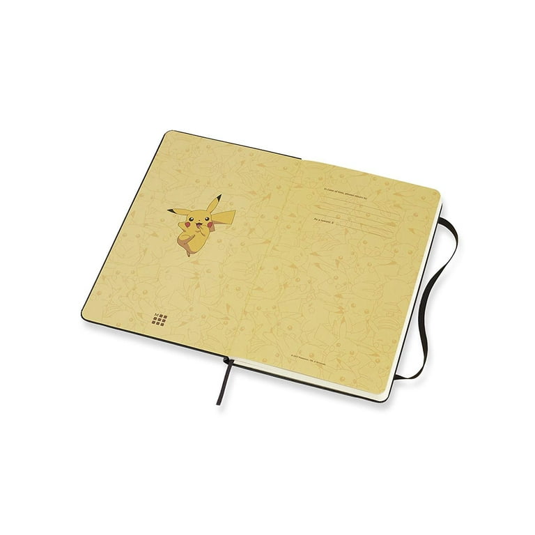 Moleskine Limited Edition Notebook Pokemon Pikachu, Large, Ruled, Black,  Hard Cover (5 x 8.25) - Harvard Book Store
