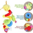 thumbnail image 4 of 11pcs optional,baby crib bell rattle baby stroller hanging bell multifunctional pinch bright colours to attract baby's attention (B-36CM Cat), 4 of 7