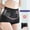 Black, variant on Womens Underwear Seamless Bikini Lace Underwear Half Back Covering Panties String Bikini Underwear for Women Lace Pads Underwear for Women plus Size Ruffle Panties High Cut Underwear Women Vs