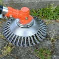 thumbnail image 3 of Rotary Steel Wire Brush For Straight Axis Trimming, Universal Adapter Kit Included, Heavy Duty Brush For Garden Path Maintenance, Durable Steel Wire Wheel, Power Rotary Scissors, 3 of 6