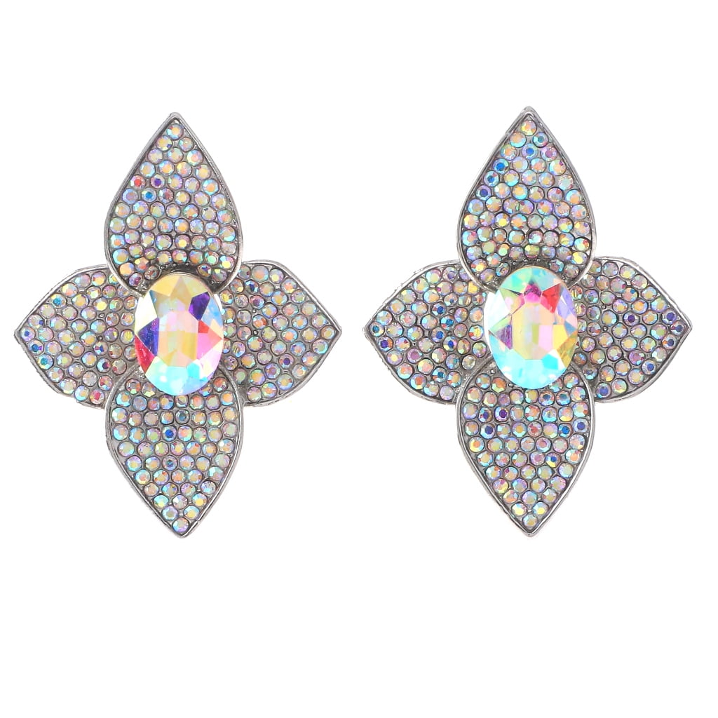 Crystal ClipOn Earrings