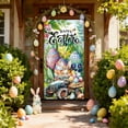 thumbnail image 2 of Easter Door Curtain – Full Coverage Polyester Door Banner for Holiday Party Decor, Classroom & Home Entry Display, 71×35 inch, 2 of 5