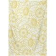 thumbnail image 2 of Sunflower Flowers Rectangle Tablecloth, Dust Proof Anti Wrinkle Wipeable Table Cloth Tabletop foration of Dinner Kitchen Wedding Holiday Party 60"x108" Decor Gift, 2 of 7