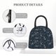 thumbnail image 4 of Easygdp Romantic Eiffel Tower Bolsa de Almuerzo Insulada Grande, Forro de Aluminio, Diseño Espacioso, a Prueba de Fugas, Ideal para Trabajo, Picnics, Viajes y Actividades al Aire Libre, 4 of 6
