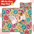 thumbnail image 4 of Pioneer Flower Floral Print Pattern Toddler Nap Mats for Kids Preschool,Sleeping Mat Bag or Kids,Toddler Sleeping Bag,Toddler Nap Mat or Daycare, 4 of 6