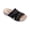Black, variant on Adult Womens Twilight Stud Slides Sandals
