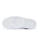 thumbnail image 5 of Ni - ke Ni - ke Wmns Air Jordan 1 Low AJ1 Triple White Women Unisex Casual Shoes DV0990-111, 5 of 5
