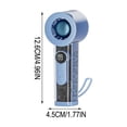 thumbnail image 3 of High-Speed Digital Display Handheld Fan USB Rechargeable Powerful Wind Small Fan Portable Desktop Fan For Home Office Outdoor, 3 of 6