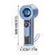 thumbnail image 3 of High-Speed Digital Display Handheld Fan USB Rechargeable Powerful Wind Small Fan Portable Desktop Fan For Home Office Outdoor, 3 of 6