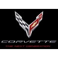 thumbnail image 3 of JH Design Group Mens Chevy Corvette T-Shirt C8 Logo The Next Generation Black Crew Neck Shirt, 3 of 6