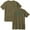 Khaki, variant on Maddox Batson MB Logo Merch Cotton T-Shirt Women Men Fashion Crewneck Short Sleeve Tee