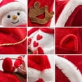 thumbnail image 6 of Santa Riding Christmas Dog Costumes 4 Piece Set, Christmas Dog Clothes for Small Medium Large Dog, Funny 3D Santa Claus Riding Dog Christmas Outfit, 6 of 6