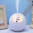 thumbnail image 4 of Guardoinrt White Cute Mini Humidifier Desktop Aromatherapy Air Purifier Aromatherapy Humidifiers Diffusers White, 4 of 6