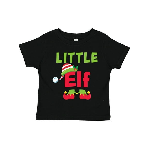 Inktastic Christmas Little Elf Boys or Girls Toddler T-Shirt
