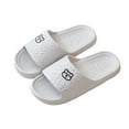 thumbnail image 4 of TAGOLD Men's Slippers,Men's And Women's Home Slippers Suitable For All Seasons Couples Indoor And Outdoor Thick-Soled Soft-Soled Lightweight Bathroom Slippers, 4 of 4