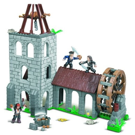 Mega Bloks: Pirates of the Caribbean - Water Wheel Duel Playset